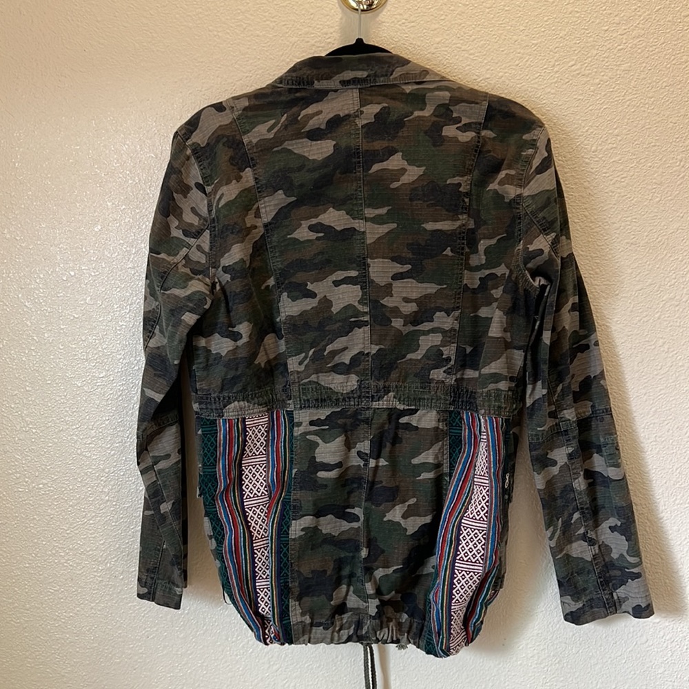 Camo Sugar Skull Utility Jacket - Picture 5 of 5